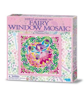 Набір для творчості 4M Мозаїка на вікно (3 в асорт. фея/русалка/принцеса) (00-04565)