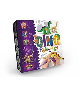 Набір креативного творчості 'Dino Fantasy' 18 елементів (укр) DANKO TOYS (DF-01-01U)