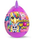 Детский игровой набор для творчества Яйцо Единорога Danko Toys Unicorn Surprise WOW Box Pink 35cm (GL_UNI_Pnb)