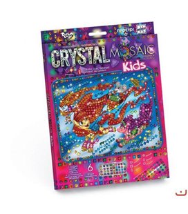 Набір для креативного творчості 'CRYSTAL MOSAIC KIDS', 'Поні' CRMk-01-03