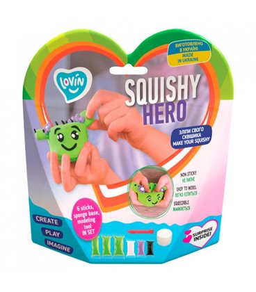 Набір для ліплення Squishy 'Cactusita' TM Lovin 70124 з повітряним пластиліном