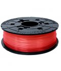 Пластик для 3D-принтера XYZprinting PLA 1.75 мм/0.6 кг Filament, transparent red (RFPLBXEU02D)