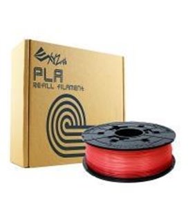 Катушка с нитью 1.75мм/0.6кг PLA XYZprinting Filament для da Vinci, прозрачный красный (RFPLBXEU02D)