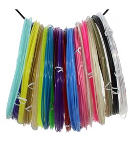 Набір ABS-пластику Kaiyiyuan нитка для 3D-ручки 1,75mm 20 кольорів по 10 метрів LOZ