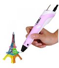 3D ручка з LCD дисплеєм для малювання Flp Pink (2141)