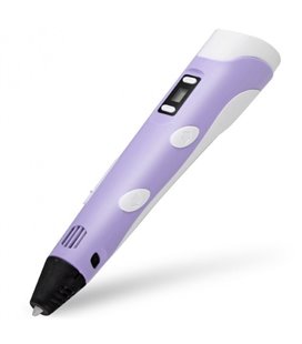 3D ручка з дисплеєм Smart 3D Pen 3 12V 2A фіолетова