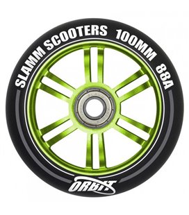 Колесо Slamm Orbit 100 мм (Зелений, 100мм)