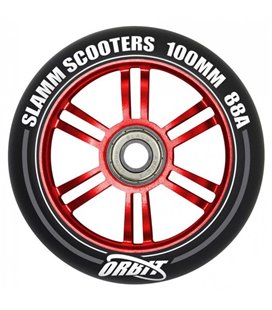 Колесо Slamm Orbit 100 мм (Червоний, 100мм)