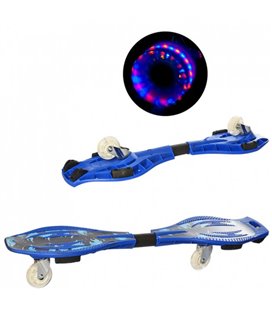 Дитячий скейт рипстик MS 0016-1 зі світними колесами (Black)
