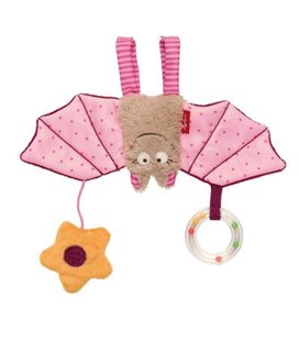 Іграшка-підвіска Sigikid Кажан рожевий (24 см) (42208SK)