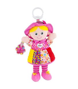Мягкая игрушка-подвеска Lamaze Кукла Эмили с погремушкой (L27026)