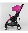 Коляска прогулочная детская 'JOY' Pink + футкавер + съемный бампер (78593)