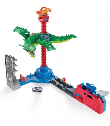 Ігровий набір Хот Вілс Повітряна Атака Дракона Hot Wheels Air Attack Dragon play set (GJL13)