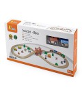 Дерев'яна залізниця Viga Toys 39 ел. (SKU-50266) 43 x 25 x 7 см