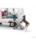 Ігровий набір Schleich Дівчина-ветеринар у фургоні з ганноверським лошам (42370)