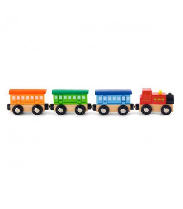 Набір для залізниці Viga Toys Поїзд (SKU-50819) 34 x 4 x 8 см