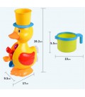 Водяний млин для ванни Каченя Bath Toys, іграшка для ігор у воді Каченя-Водяне колесо