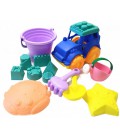 М'який набір для пісочниці Beach Toys з великим трактором (HG-770)