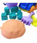 М'який набір для пісочниці Beach Toys з великим трактором (HG-770)