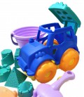 М'який набір для пісочниці Beach Toys з великим трактором (HG-770)