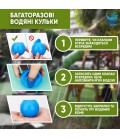 Водяні шаріки набір 6шт. VelaSport WaterBall Бомбочки для пляжу Багаторазові Різнокольорові