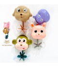 Набір лійок для ванни 2 в 1 Bath Toys 2108 Веселі тваринки