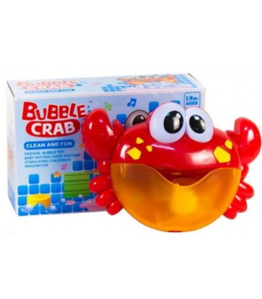 Іграшка для купання музичний краб Bubble Crab, пускає бульбашки (5530)