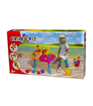 Столик для піску з аксесуарами KINDERWAY (KW-01-122)