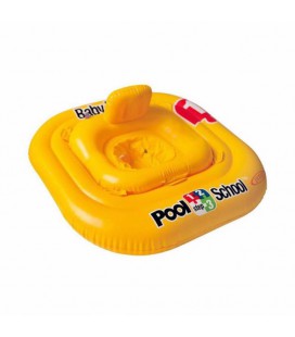 Детский надувной круг-плотик Intex 56587 Deluxe Baby Float Pool School Step 1 (79х79 см)