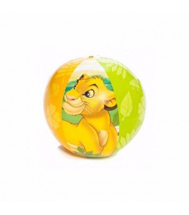 Intex надувний м'яч 58052 Король Лев (61 см) The Lion King Beach Ball Жовтий