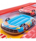 Детский надувной игровой центр - водная горка Intex 57167 (561х119х76 см) Racing Fun Slide горка с 2 машинками